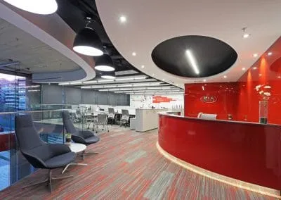 Timeless and Professional Office Interior Design for KIA