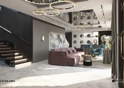 Modern & Contemporary Duplex Design in Baridhara