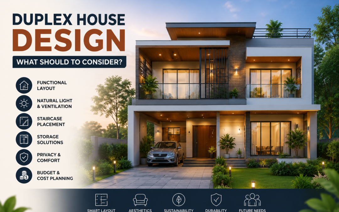 Duplex House Design What Should to Consider