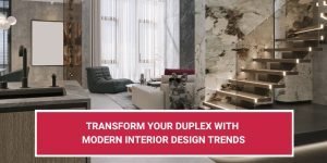 duplex interior design,Duplex with Modern Interior Design