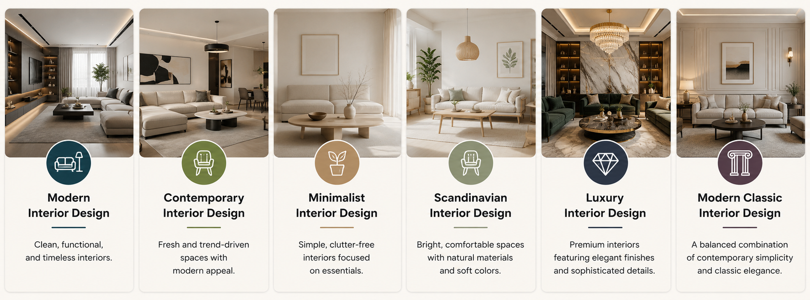 Interior Design in Chittagong 4 Popular Interior Design Styles