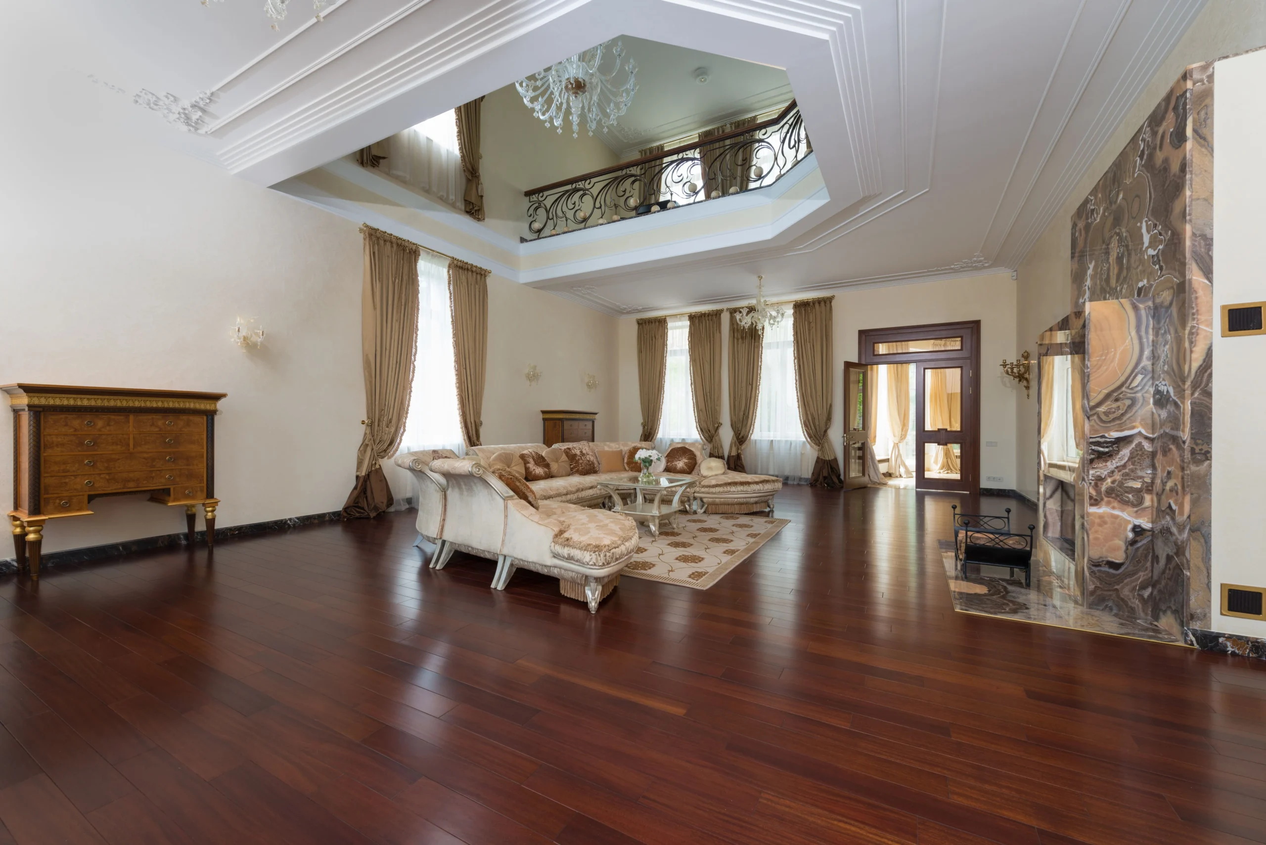 Traditional living room